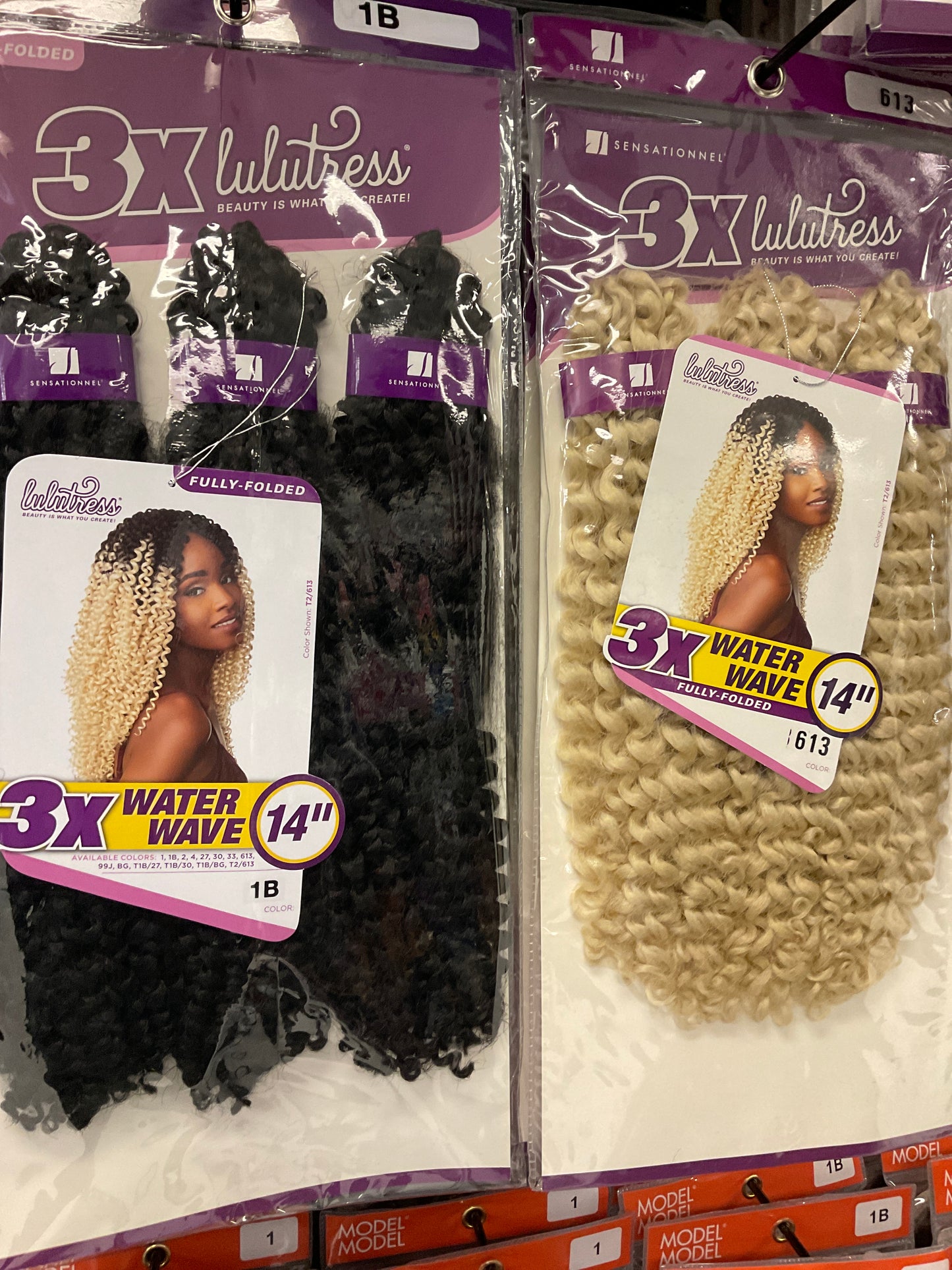3x Lulutress Water Wave 14”