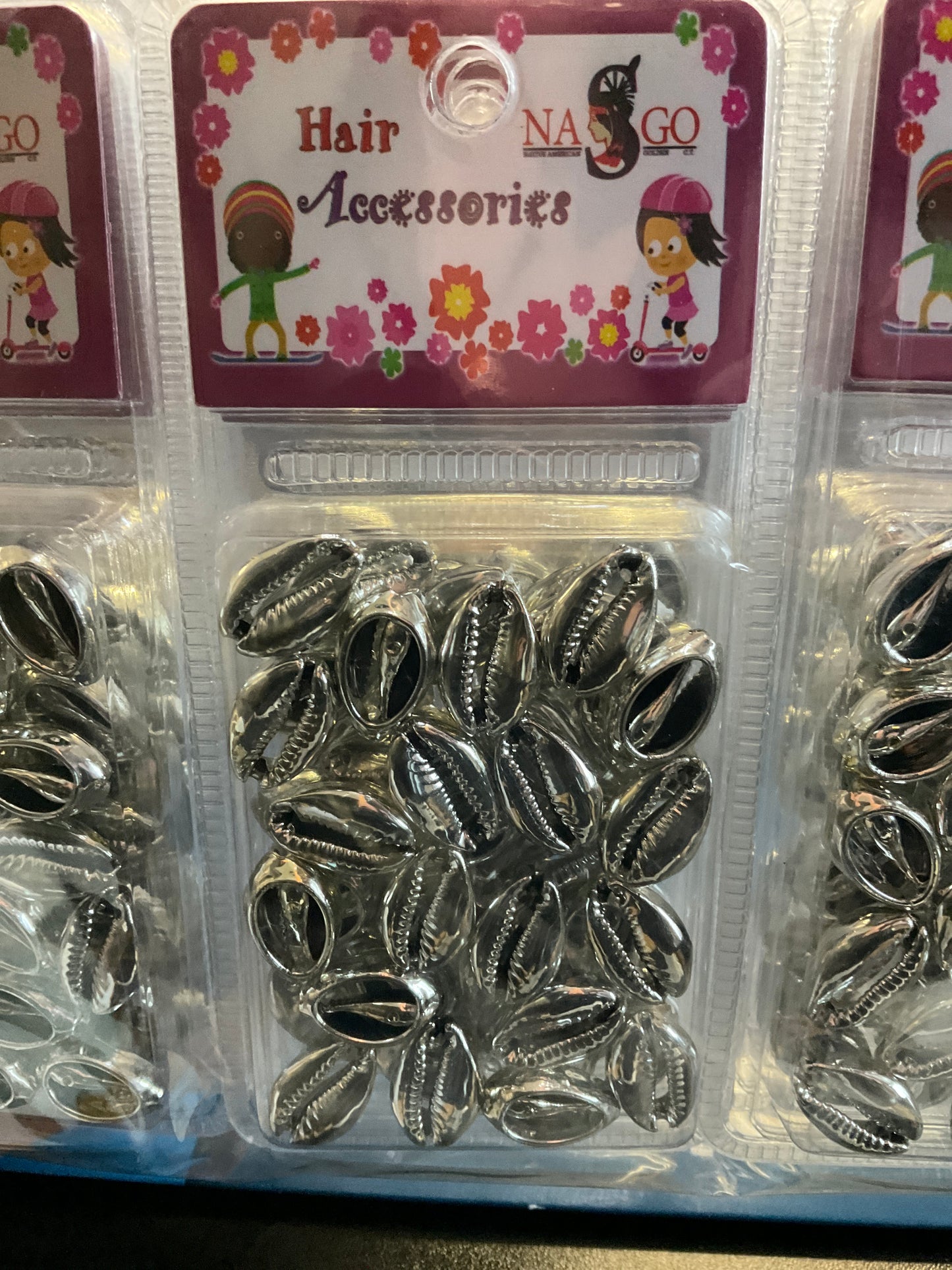 Shell Hair Beads
