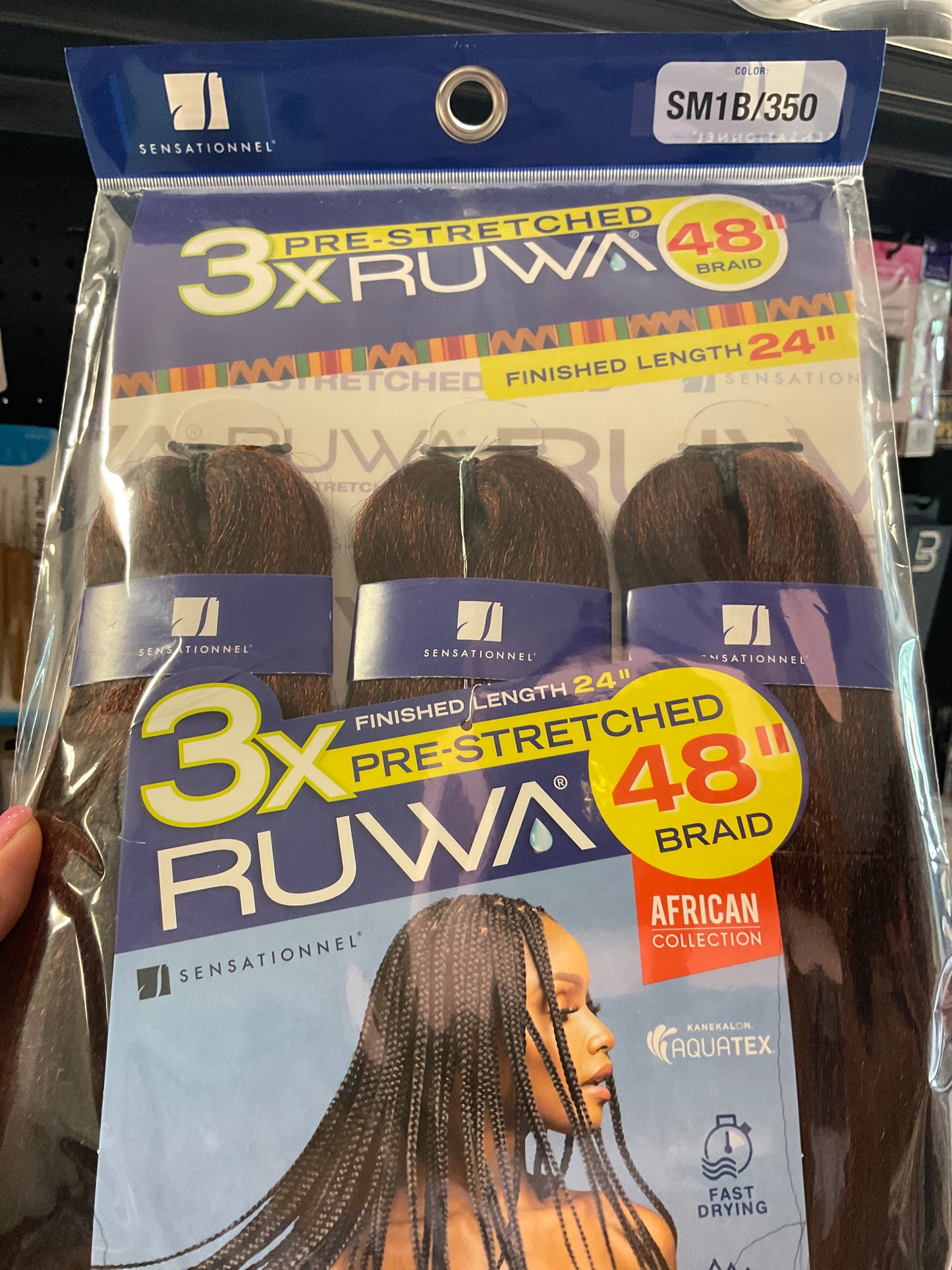 RUWA 3x 48” (24” finished)