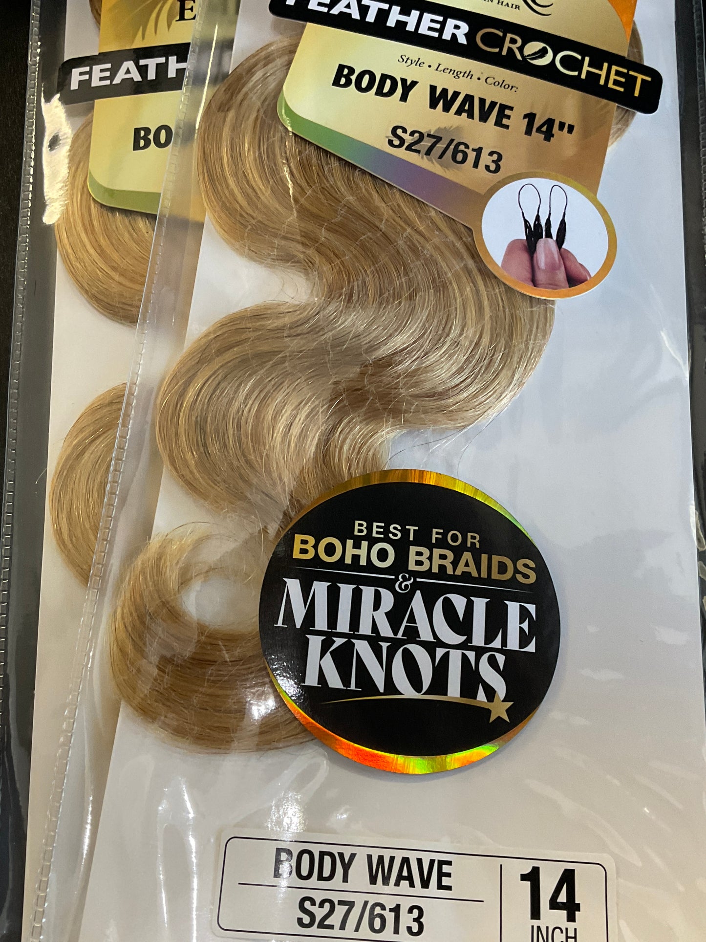 Empire Human Feather Crochet