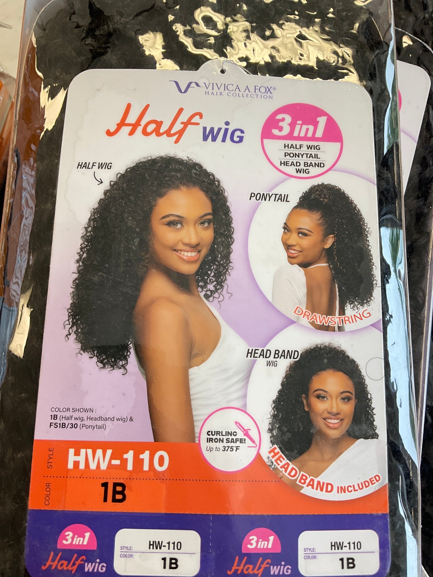Vivica Fox 3-in-1 Half Wig