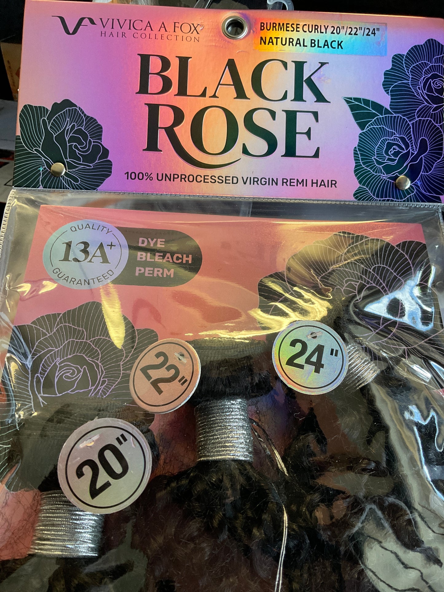 Vivica Fox Black Rose Unprocessed Bundles