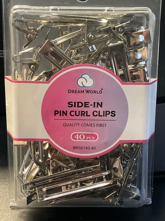 Side-in Pin Curl Clips