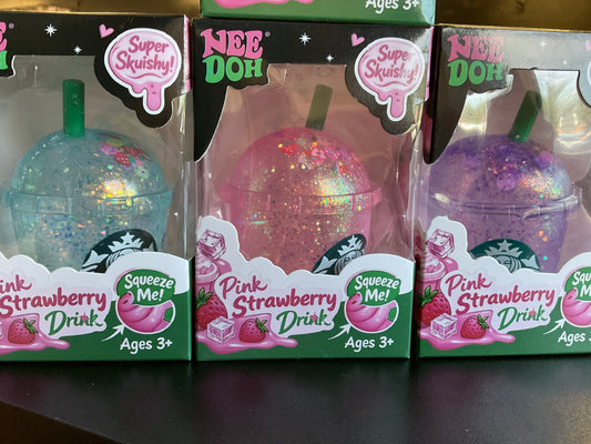 Nee Doh Pink Strawberry Drink (Assorted)