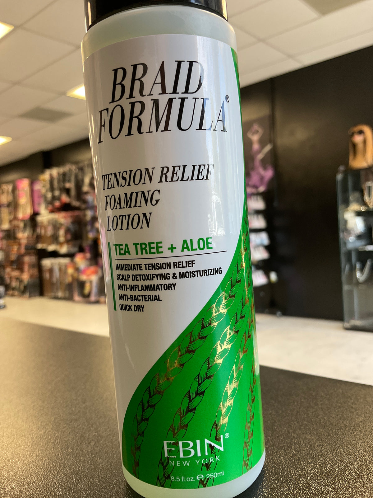 Braid Formula Tension Relief Foaming Lotion