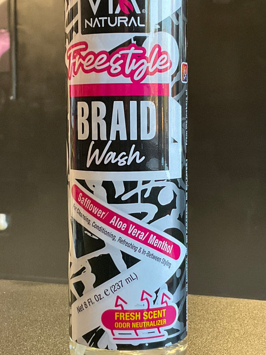 Via Nat Freestyle Braid Wash