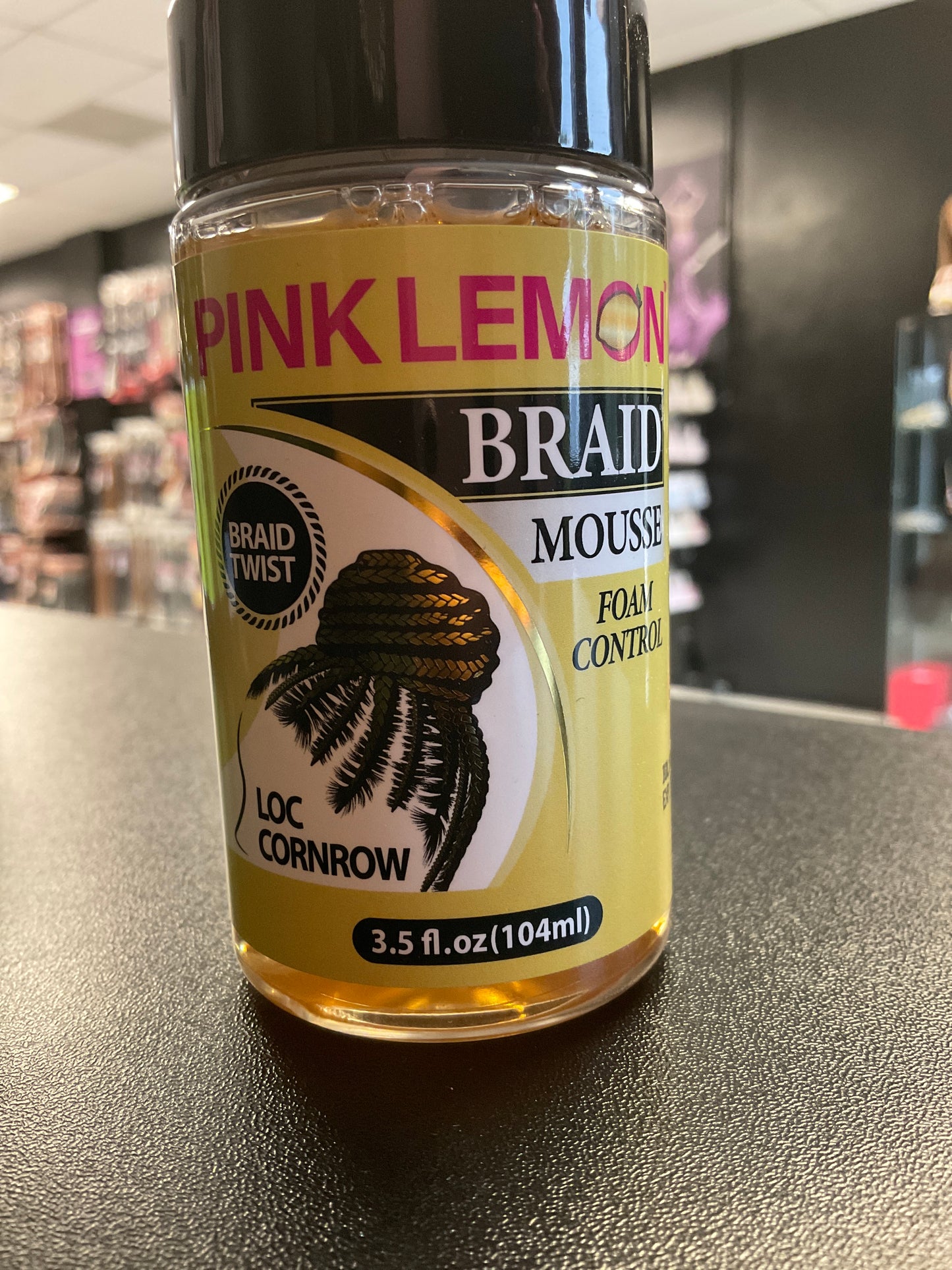 Pink Lemon Braid Mousse