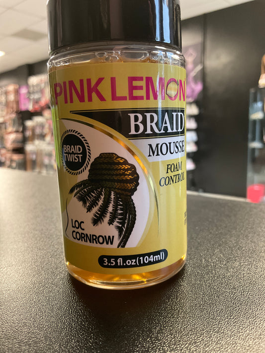 Pink Lemon Braid Mousse
