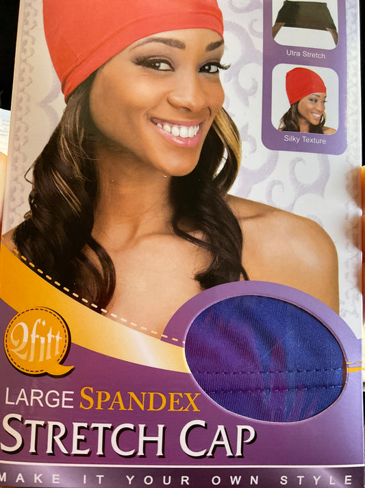 Large Spandex Stretch Cap