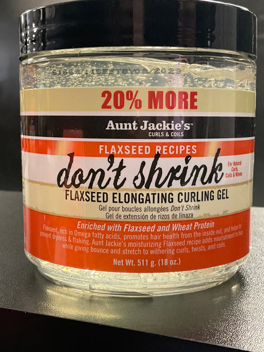 Aunt Jackie’s Don’t Shrink