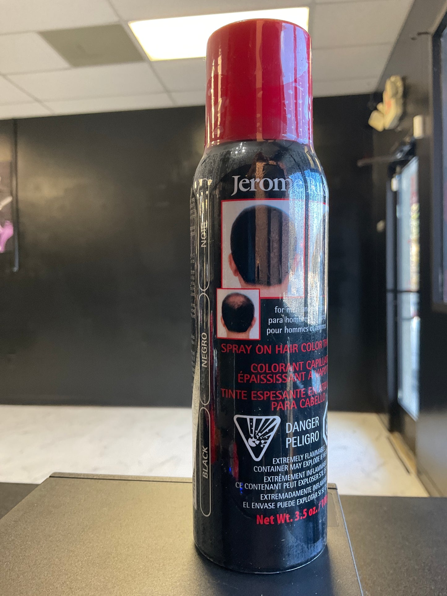 Jerome Russell Spray On Hair Color